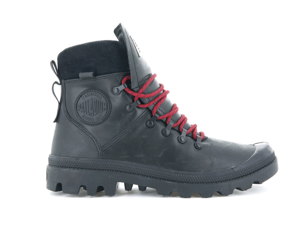 Zapatos Altas Palladium LEGION HIKER Hombre Negras | Costa Rica-58364